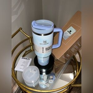 STANLEY Quencher H2.0 FlowState Tumbler Cool Serene Brushstrokes NIB +extras